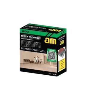 AM 55 WHITE EPOXY GROUT FLOOR SET